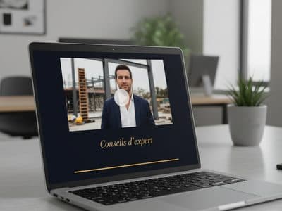 Aperçu de la vidéo expert intégrée au site artisan